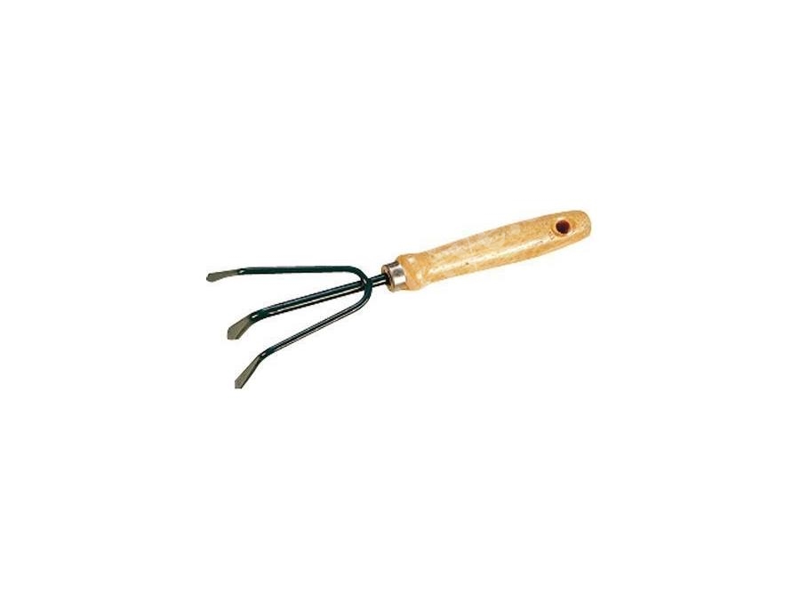 Ahşap Saplı 3'Lü Tırmık 25 Cm