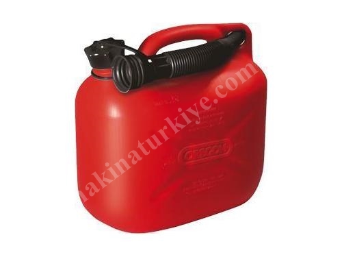 Kırmızı Benzin Bidonu 5 Lt
