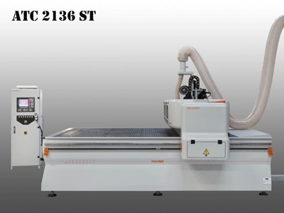 Cnc Ahşap İşleme Makinası 2100 X 3600 Mm  Makser ATC 2136 ST - 0