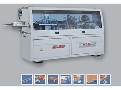 Klk K-30 Alt Üst Frezeli Kenar Bantlama Makinası - 0