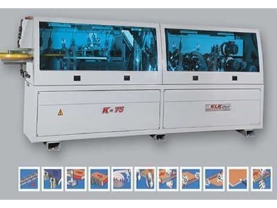 Klk K 75 6 Üniteli Kenar Bantlama Makinası - 0
