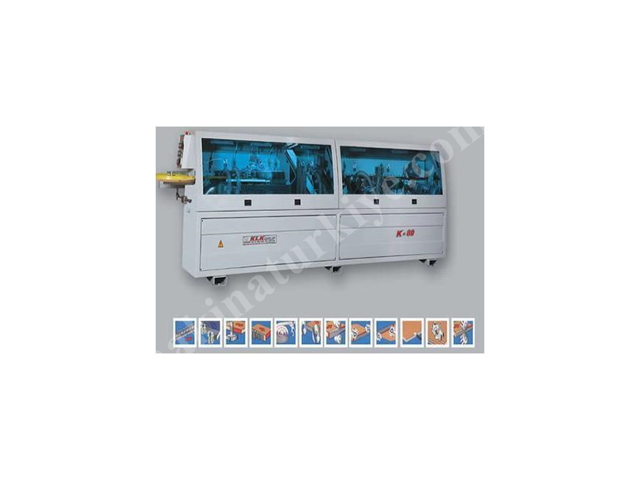 Klk K 80 6 Üniteli Kenar Bantlama Makinası
