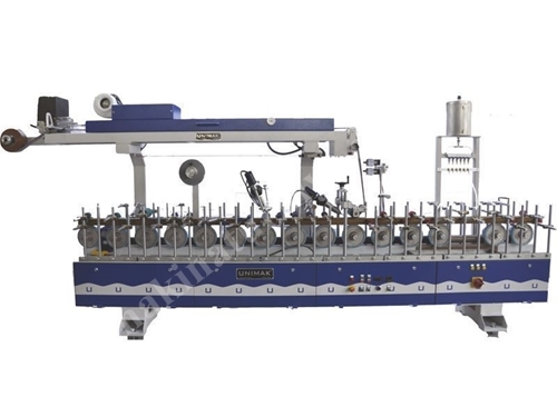 Unimak Pw20w4-S Ahşap Profil Sarma Makinası 200 Mm
