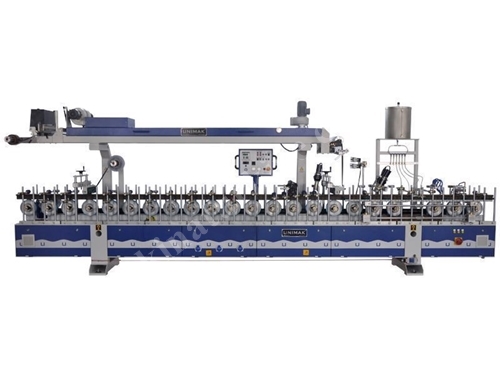 Unimak Pw30w6-S Ahşap Profil Sarma Makinası 300 Mm