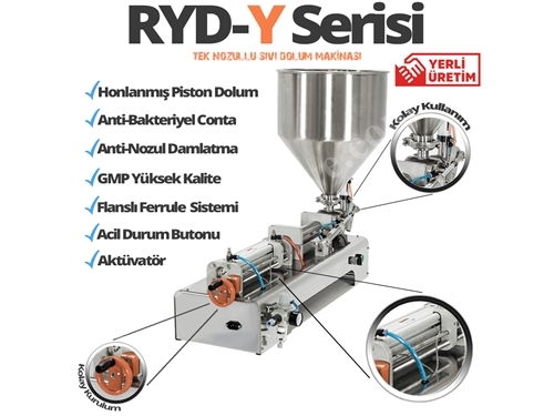 RYD Y2600 (300-2600 Ml) Semi-automatic Liquid Filling Machine