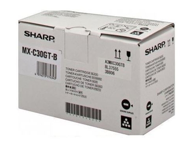 Sharp Bk Schwarz Toner für Farbkopien - 0
