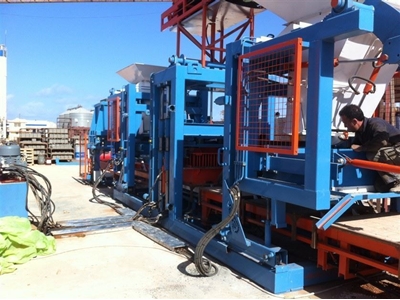 Satılık Full Otomatik Parke- Briket- Bordür Makinası 36 Lık - 1
