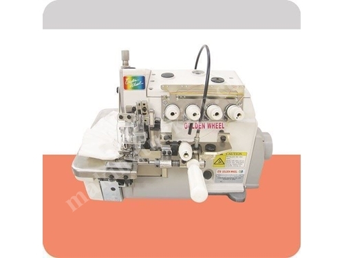 CSA 2516 42/S35 3X5 (7500 Devir) 5 İplik Büzgü Biye Overlok Makinası 