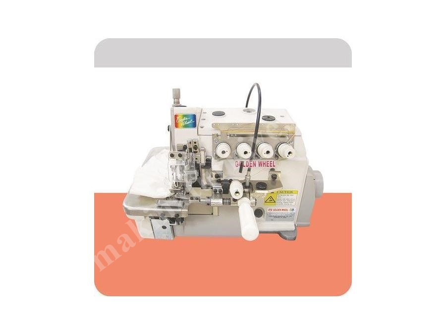 CSA 2516 42/S35 3X5 (7500 Devir) 5 İplik Büzgü Biye Overlok Makinası 
