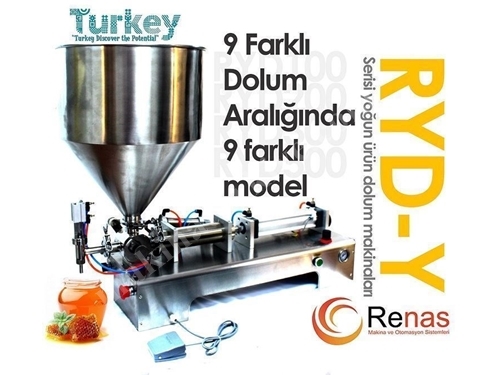 RYDY 500 Salça Dolum Makinası 