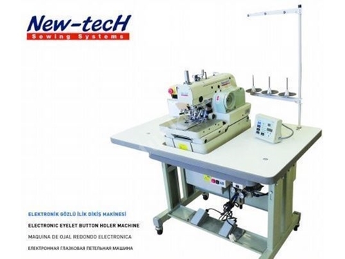 Kısa İplik Kesmeli Elektronik Gözlü İlik Dikiş Makinesi