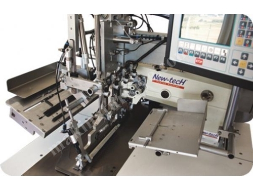 2000 Cep / 8 Saat Otomatik Pantolon Fleto Makinası 
