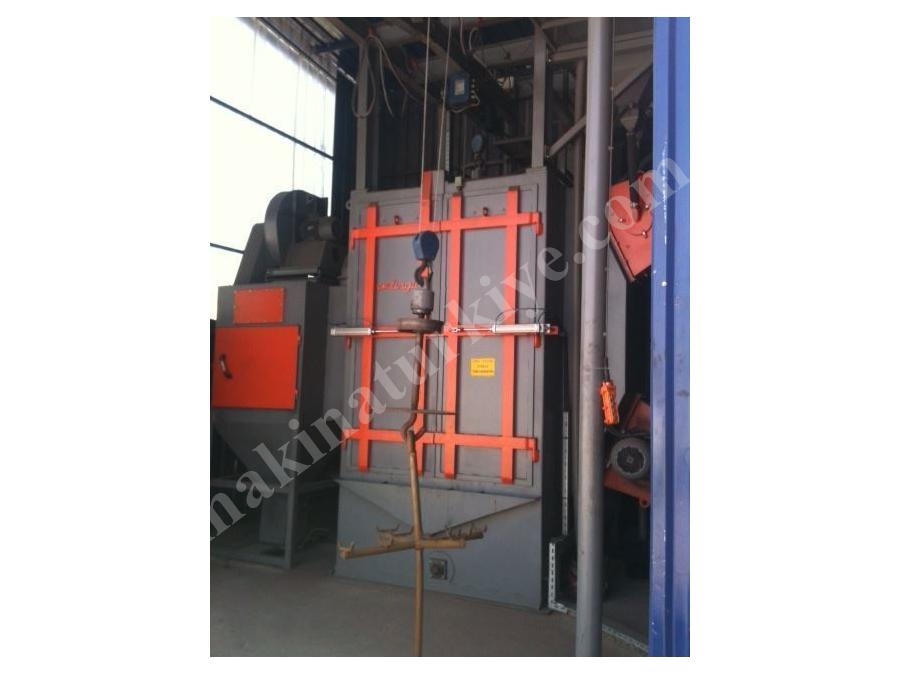 Askılı Kumlama Makinası 1500 Ø - Çetingil ASK-3