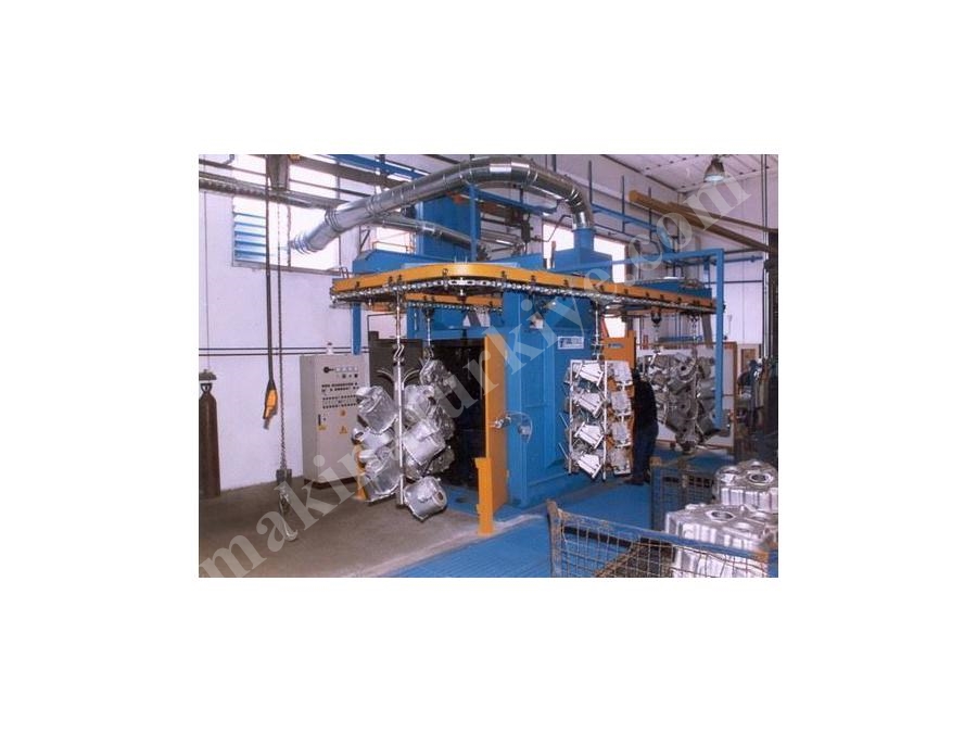 Askılı Kumlama Makinası 1500 Ø - Çetingil ASK-3