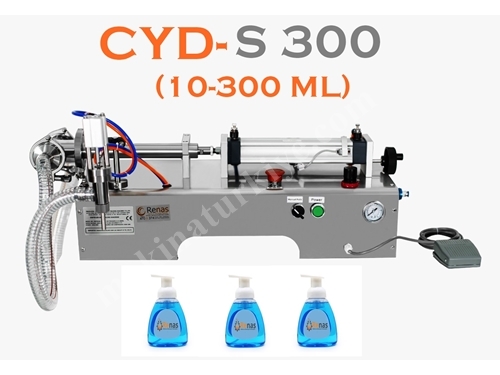 Machine de remplissage d'huile végétale CYD S 300
