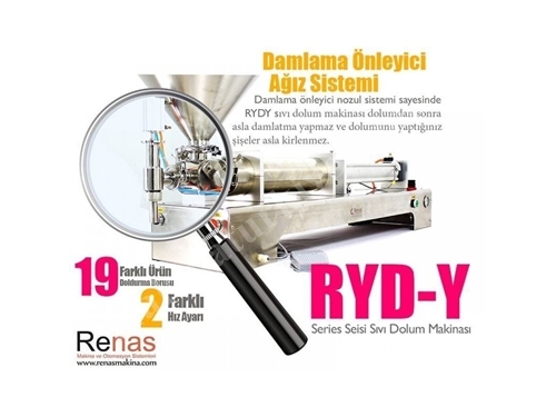 RYDY Y500 (Semi-automatic) Tray Filling Machine High Viscosity Liquid Filling Machine