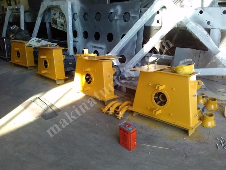 Sac Profil Kumlama Makinası 2000 x 800 - Çetingil SK-6