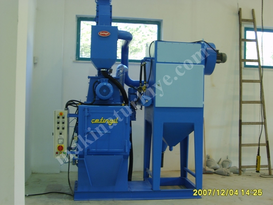 Tamburlu Kumlama Makinası Ø 450 Mm - Çetingil TK-1