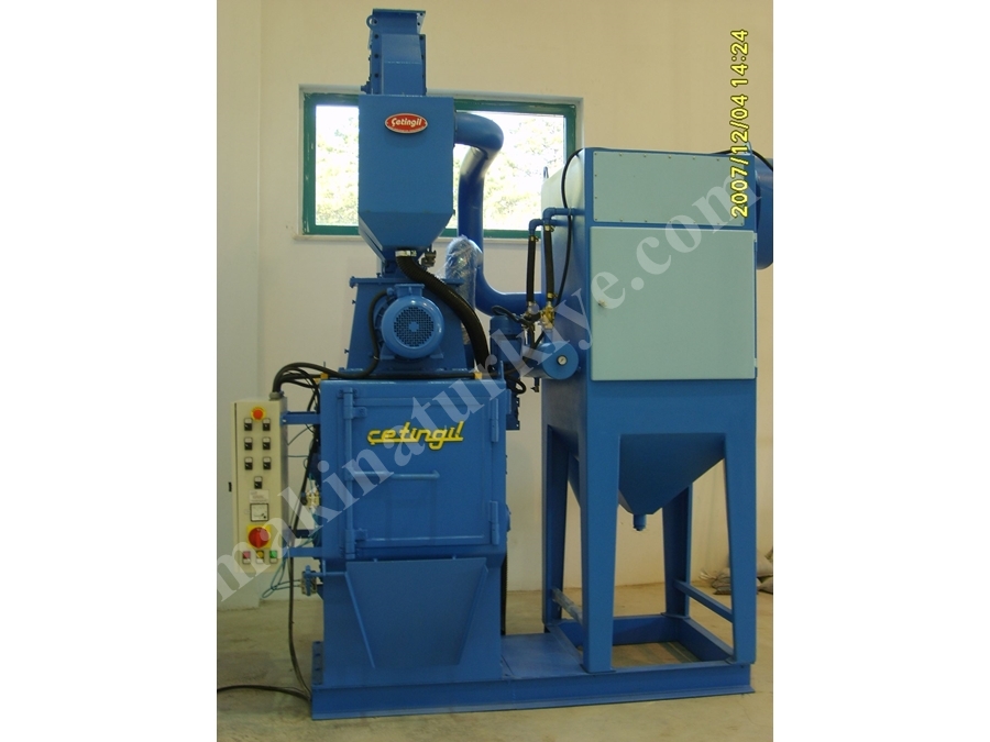 Tamburlu Kumlama Makinası Ø 450 Mm - Çetingil TK-1
