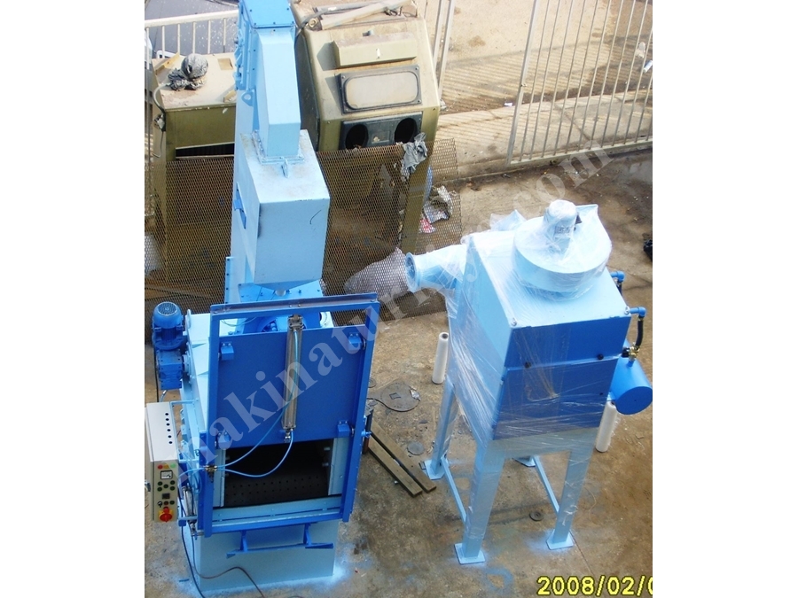 Tamburlu Kumlama Makinası Ø 500 Mm -Çetingil TK-2