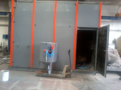 4000 X 4000 X 3000 Mm Kumlama Odası - 0