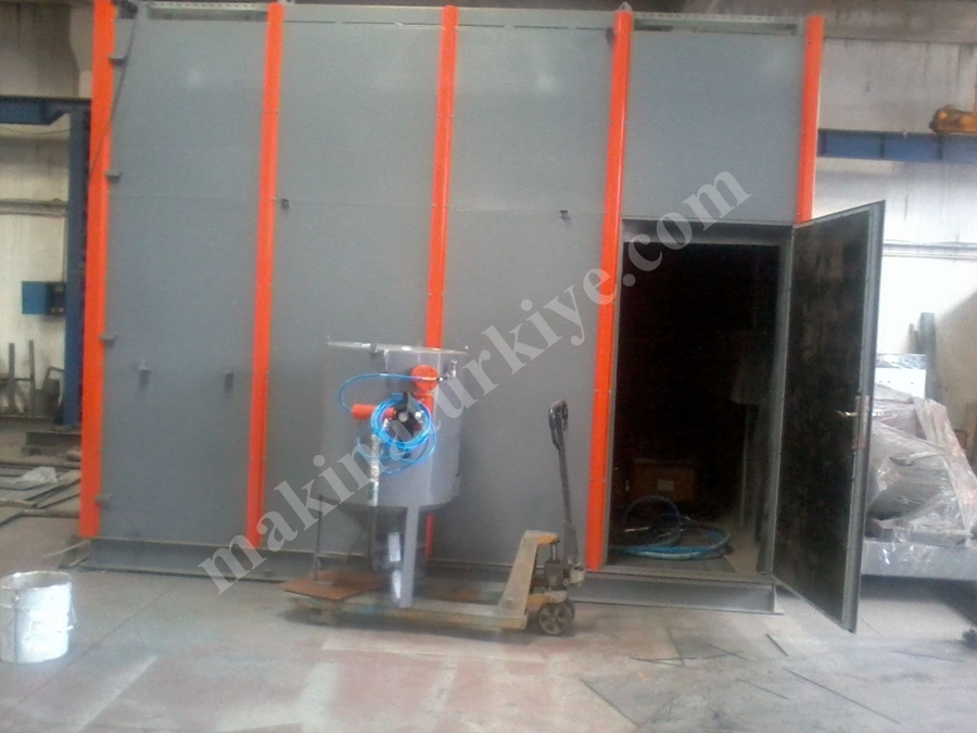 4000 X 4000 X 3000 Mm Kumlama Odası