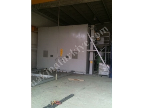 4000 X 6000 X 4000 Mm Kumlama Odası