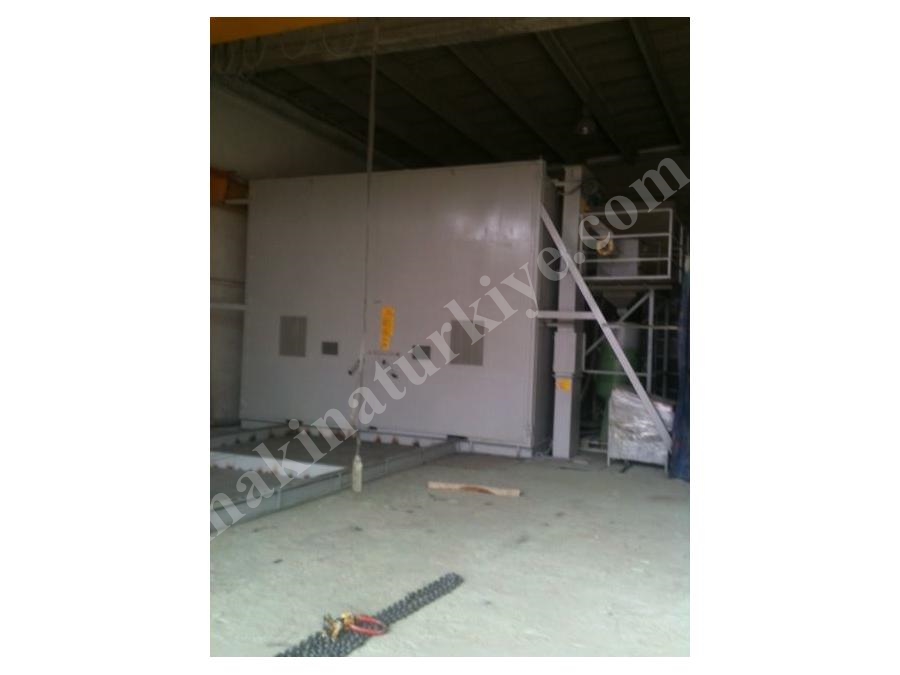4000 X 6000 X 4000 Mm Kumlama Odası