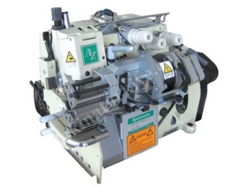 AZ 8451 Burunlu 3 İplik Lastik Overlok Makinası 