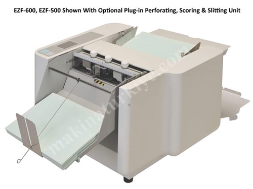 EZF 600 Tam Otomatik Kağıt Kırım Katlama Makinası