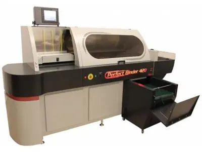 550 Book / Hour Fully Automatic Cover Mounting Machine