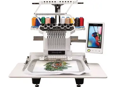 PR 1000 Ev Tipi Çok İğneli Nakış Makinası 