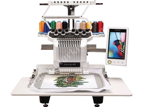 PR 1000 Ev Tipi Çok İğneli Nakış Makinası 