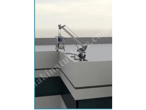2St 40 Facade Cleaning System Attached to Parapet 240 Kg
