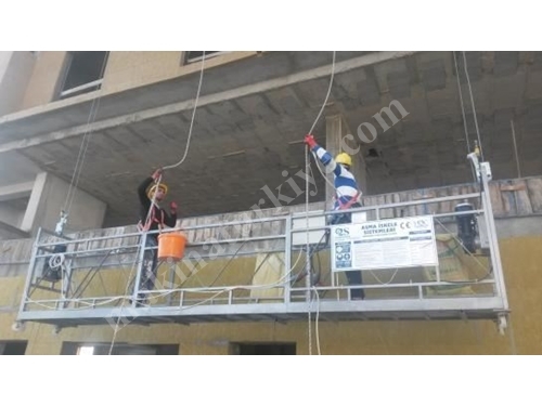 Roof Floor Weighted Hanging Scaffold 500 Kg