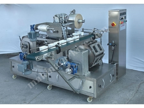 1800-2000 Pieces/Hour Pallet Jacket Closing Machine for Baked Potato