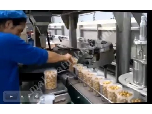 SEZ 14 Zeytin Dolum Ve Kapama Makinası