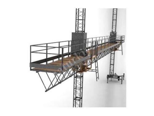 1000 kg İnşaat Tekli Cephe Platformu