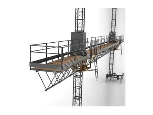 1500 kg Single Construction Facade Platform