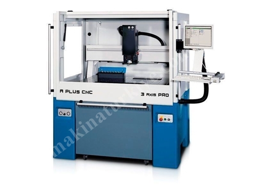 3 Eksenli Smart Sistem Cnc Dik İşleme Merkezi 900X900x350 Mm