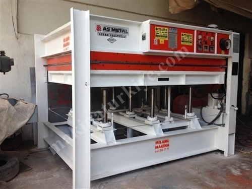 As-Metal 185X240 Çift Katlı Sıcak Pres Makinası
