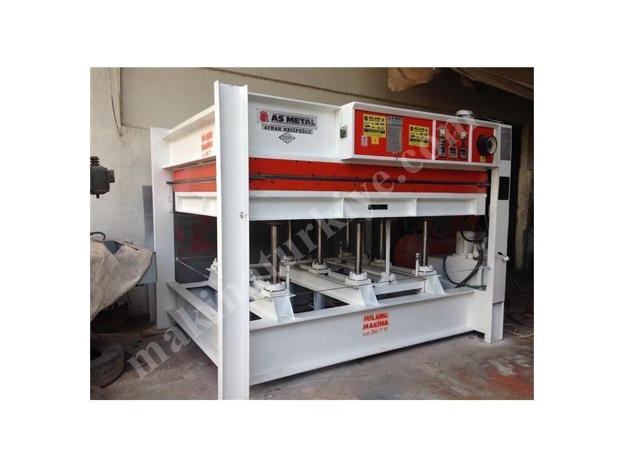 As-Metal 185X240 Çift Katlı Sıcak Pres Makinası