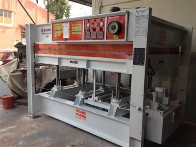 As-Metal 185X240 Çift Katlı Sıcak Pres Makinası - 1
