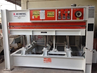 As-Metal 185X240 Çift Katlı Sıcak Pres Makinası - 2