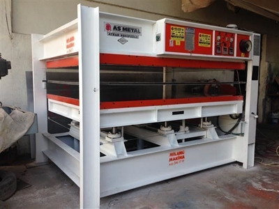 As-Metal 185X240 Çift Katlı Sıcak Pres Makinası - 4