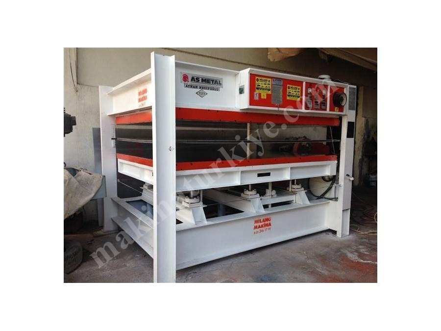 As-Metal 185X240 Çift Katlı Sıcak Pres Makinası