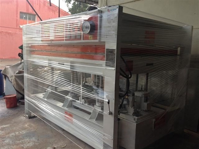 As-Metal 185X240 Çift Katlı Sıcak Pres Makinası - 6