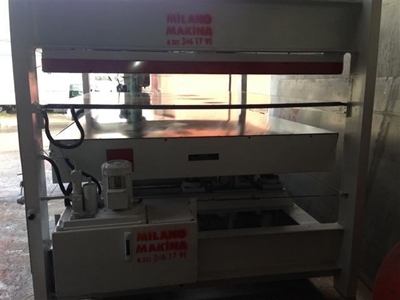 As-Metal 185X240 Çift Katlı Sıcak Pres Makinası - 7
