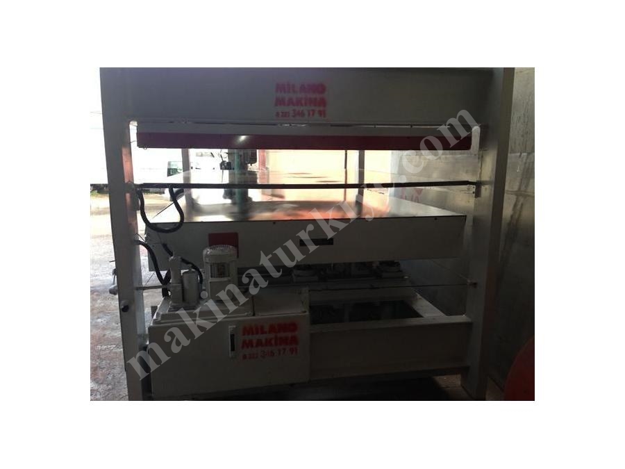 As-Metal 185X240 Çift Katlı Sıcak Pres Makinası