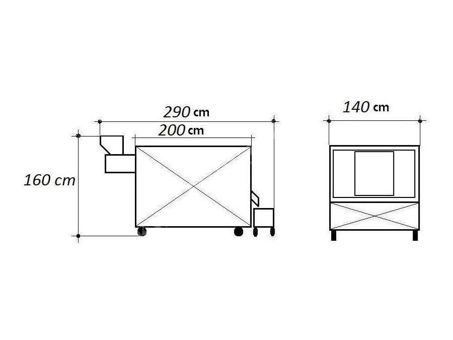 Kuruyemiş Kavurma Fırını - 500 Kg /Gün